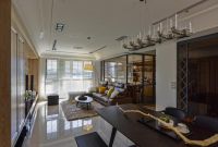 美式风格公寓装饰效果图