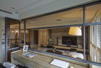 美式风格公寓装饰效果图