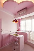 家装简约粉色公寓图