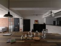 家居后现代设计两室两厅效果图