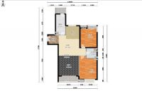 120平嘉铭桐城色调简单分明，温馨舒适