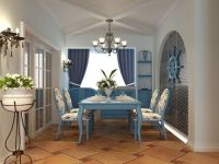 北京城建·上河湾-地中海风格-三居室