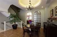 欧式田园风格别墅装饰效果图