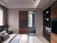 现代复古风格公寓室内效果图