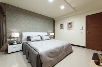 120平米现代家装三居室设计效果图