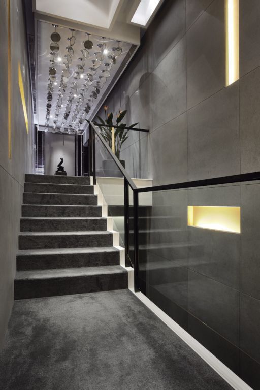 后现代风格室内楼梯设计效果图