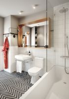 时尚摩登混搭二居装修案例