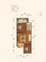 200长滩壹号四居美式乡村风格设计方案