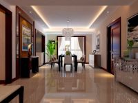 汤泉逸墅-现代风格-三居室