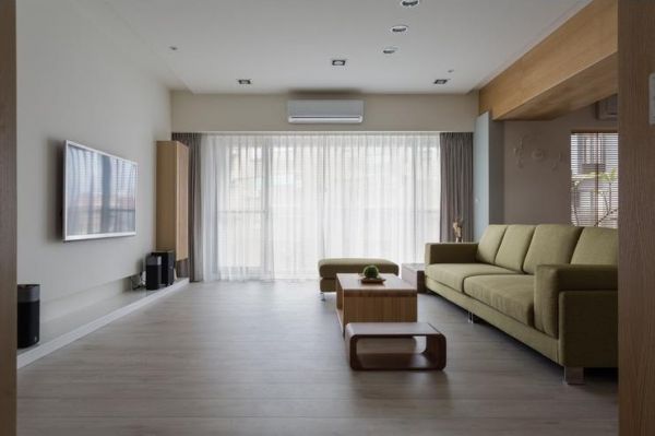 日式风格两居室设计家居效果图