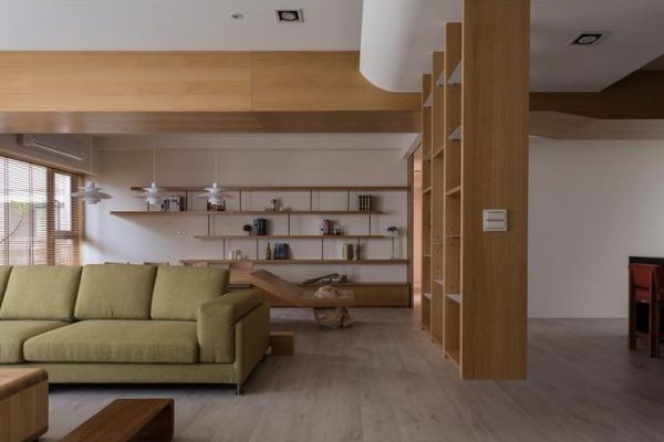 日式风格两居室设计家居效果图