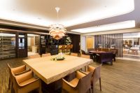 现代中式设计四居室欣赏