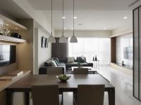 简约风格两居室家装效果图