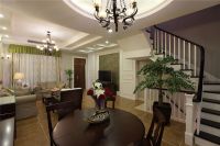 田园风格别墅室内家居装修效果图