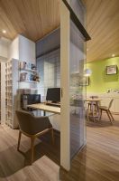 现代日式风格120平米三居室欣赏