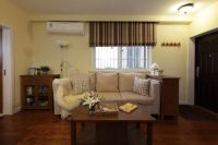 田园风格三室一厅家居装饰效果图