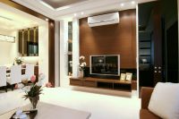 美式装饰客厅吊顶欣赏2015