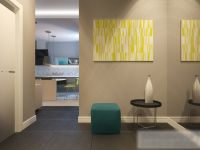 时尚现代二居装潢设计