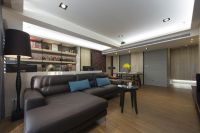 现代宜家风格两居室装修效果图