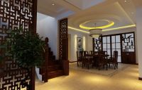 溪语蓝湾-中式古典-三居室