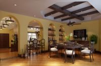 水色时光-田园美式-五居室