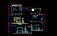 马连洼兰园-欧美风情-三居室