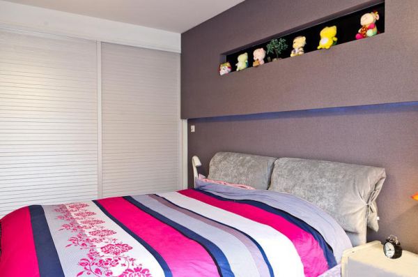 现代卧室设计效果图案例