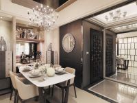 古典装修三室两厅效果图