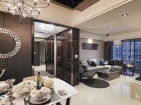 古典装修三室两厅效果图