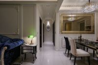 美式古典时尚四居室效果图