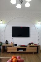 唯美白色田园小户型居室装修