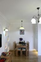 唯美白色田园小户型居室装修