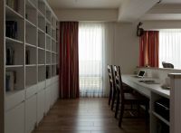 120平休闲美式二居装修效果图