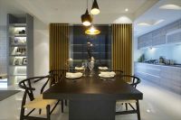 时尚现代三居装修效果图