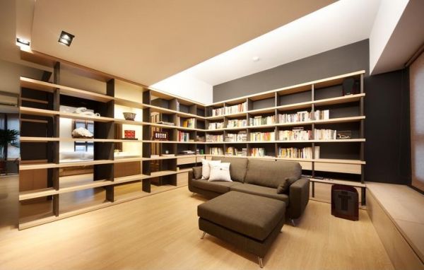 日式一居室内客厅设计效果图