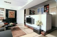 现代120平米四居室图欣赏大全