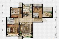 密云保利花园-现代简约-