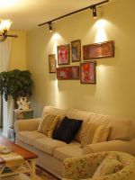 温馨碎花田园二居装潢大全