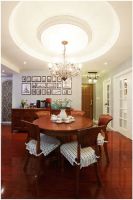 古典美式三居装修效果图