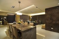 简约风格家装三居室设计效果图片