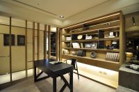 简约风格家装三居室设计效果图片