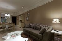 70平米简约一居室设计室内效果图