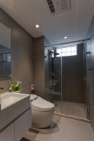 70平米简约一居室设计室内效果图