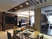 120平米宜家风格三居设计装饰效果图