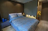 现代顶层三居室室内设计效果图