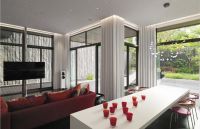 北欧时尚三居室效果图