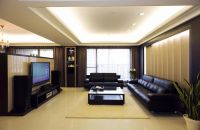 现代时尚三室两厅效果图