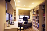 现代时尚三室两厅效果图