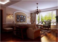 首开香溪郡三居室田园风格