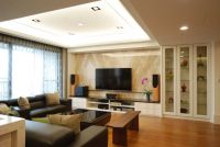 现代时尚三居效果图2015